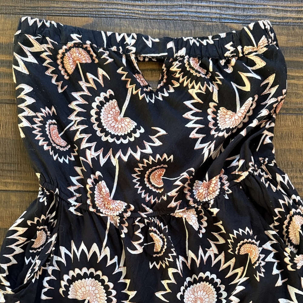 Strapless Pattern Dress - Picture 3 of 5